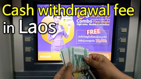 ATM fee and max withdraw .